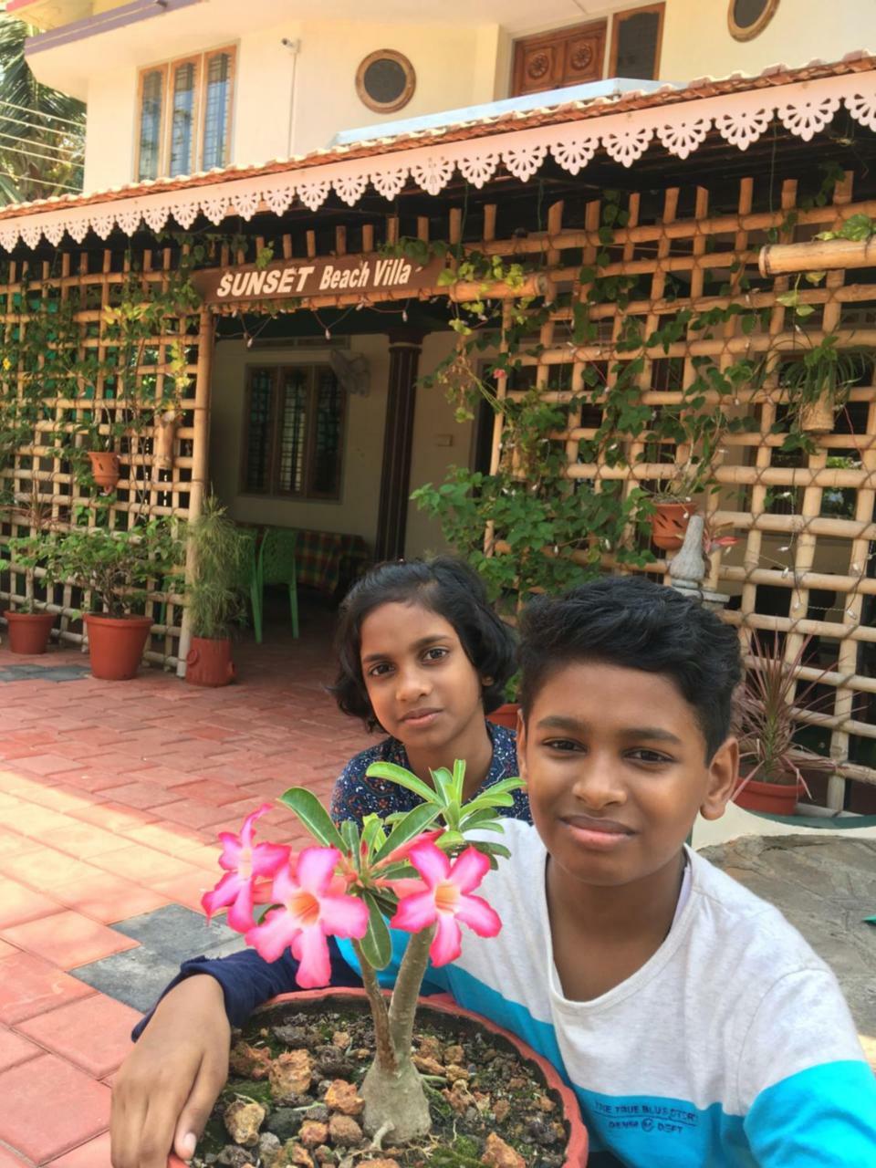 Sunset Beach Villa Cherai Kochi Esterno foto